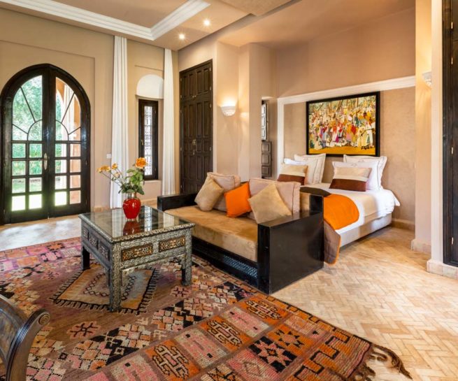 Chambre luxueuse luxe suite Air conditionnée bungalow