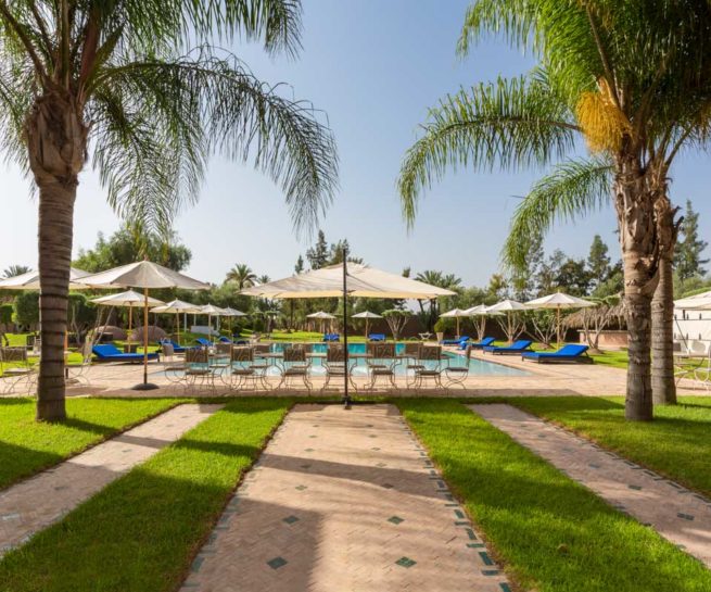 Jardin Atlas Vue Panoramique Maroc séjour Maroc Orangerie